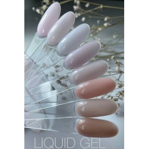 Моделюючий гель Saga Liquid Gel № 15 ( тілесний бежево-рожевий) 15 мл. Photo 2
